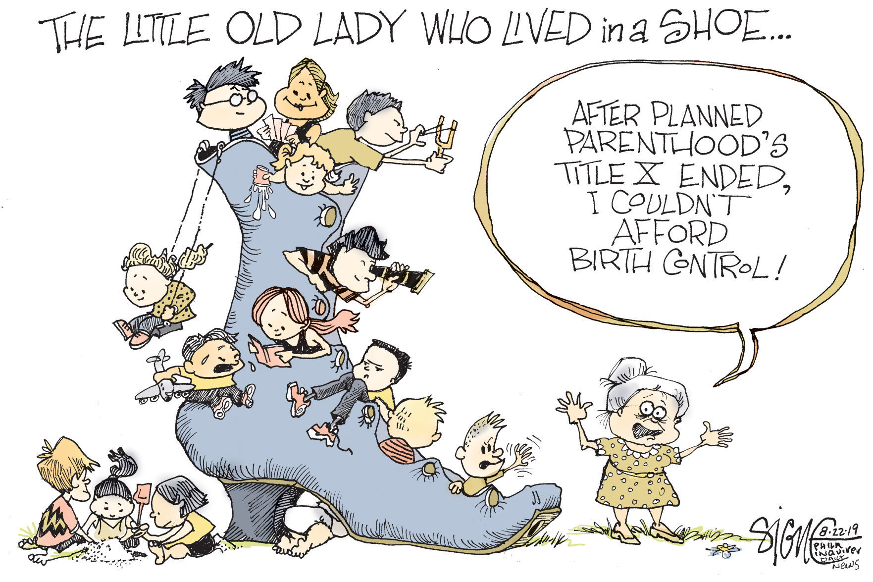 Signe Wilkinson / Philadelphia Daily News